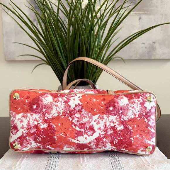 Coach Peyton Floral Dome Satchel - Picture 7 of 10